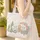 Classic Camper Pine Trees Wildflower Roses Leaves Wooden Sign Travel Essentials Quilted Tote Bag - 4