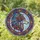 Ornate Wolf Feather Headdress Southwestern Medallions - Wildlife Home Decor Gift Stained Glass Suncatcher - 1
