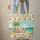 Personalized Vintage Travel Trailer Beach Scene - Travel Essentials Gift for Travelers Quilted Tote Bag - 6