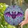 Menacing Bat Outstretched Wings Tiffany Glass - Home Decor Gift for Bat Lover Stained Glass Suncatcher - 2