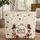 Ornate Butterflies Roses Vines Circular Frame Everyday Carry Gift Quilted Tote Bag - 1