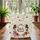 Ornate Butterflies Roses Vines Circular Frame Everyday Carry Gift Quilted Tote Bag - 3