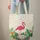 Pink Flamingo Tropical Floral Wreath - Everyday Carry Gift for Her Quilted Tote Bag - 6