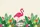 Pink Flamingo Tropical Floral Wreath - Everyday Carry Gift for Her Quilted Tote Bag - 7