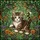 Tabby Kitten Forest Garden Leaves Blossoms - Home Decor Gift for Cat Lover Stained Glass Suncatcher - 5