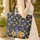 Sunflowers Cowboy Boots Floral Wreath Everyday Carry Gift Quilted Tote Bag - 4