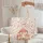 Storybook Mushroom Houses Pinecone Fern Floral Personalized Everyday Carry Gift Quilted Tote Bag - 5