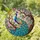 Majestic Peacock Stained Glass Tree Branches - Wildlife Lover Home Decor Gift Stained Glass Suncatcher - 1
