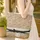 Venetian Gondola Italian Botanical Scroll - Travel Essentials Gift Quilted Tote Bag - 4