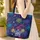 Vibrant Concentric Fireworks Star Cartouche - Celebration Everyday Carry Gift Quilted Tote Bag - 4