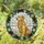 Golden Retriever Stained Glass Roses - Dog Lover Home Decor Gift Stained Glass Suncatcher - 1
