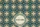 Teal Brown Cream Star Diamond Triangle Everyday Carry Gift Quilted Tote Bag - 7