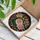 Tiffany Glass Roses Rosebuds Leaves Intricate Mosaic Geometric Shapes - Home Decor Gift Stained Glass Suncatcher - 3
