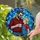 Dad Son Stained Glass Hearts Mosaic - Father's Day Gift for Dads Stained Glass Suncatcher - 2