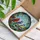 Cardinal Blue Jay Yellow Bird Autumn Berries - Home Decor Gift for Bird Lover Stained Glass Suncatcher - 3