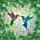 Sun-Dappled Garden Hummingbirds Flowering Vines Window Decor Gift for Bird Lovers Stained Glass Suncatcher - 5
