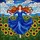 Tiffany Glass Translucent Woman Sunflower Field Rolling Hills - Home Decor Gift Stained Glass Suncatcher - 5