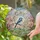Blue Headed Songbird Pink Blossoms Flowering Branch Spring Hills - Nature Lover Gift Stained Glass Suncatcher - 2