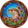 Otter Pansies Stained Glass - Wildlife Lover Home Decor Gift Stained Glass Suncatcher - 5