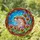 Otter Pansies Stained Glass - Wildlife Lover Home Decor Gift Stained Glass Suncatcher - 1