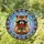 Raccoon Holding Single Red Rose Stained Glass Mosaic - Wildlife Lover Home Decor Gift Stained Glass Suncatcher - 1