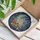 Tiffany Style Stained Glass Crescent Moon Lanterns Celestial Nebulae Stars Home Decor Gift Stained Glass Suncatcher - 3