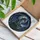 Dark Scaled Dragon Glowing Book Enchanted Forest - Home Decor Gift Stained Glass Suncatcher - 3