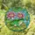 Green Frog Lily Pad Water Lilies Pond Scene - Home Decor Gift for Frog Lover Stained Glass Suncatcher - 1