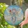 Angelic Fairy Platinum Blonde Hair Iridescent Rainbow Wings Red Rose Tiffany Glass Mosaic - Home Decor Gift Stained Glass Suncatcher - 2
