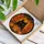 Black Cat Golden Eyes Orange Pumpkin Autumn Leaves - Home Decor Gift for Cat Lover Stained Glass Suncatcher - 3