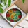 Three Butterflies Tropical Hibiscus Flowers Green Foliage Home Decor Gift for Wildlife Lover Stained Glass Suncatcher - 3