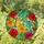 Three Butterflies Tropical Hibiscus Flowers Green Foliage Home Decor Gift for Wildlife Lover Stained Glass Suncatcher - 1
