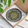 Mandala Floral Star Snowflake Rosette Petal Leaf Circular Border - Home Decor Gift Stained Glass Suncatcher - 3