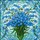 Forget-Me-Not Bouquet Tiffany Glass Home Decor Gift for Flower Lover Stained Glass Suncatcher - 5