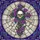 Gothic Cross Skull Purple Roses Celtic Knot - Home Decor Gift Stained Glass Suncatcher - 5