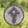 Gothic Cross Skull Purple Roses Celtic Knot - Home Decor Gift Stained Glass Suncatcher - 1