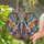 Mandala Tribal Elephant Stained Glass Heart - Tiffany Style Home Decor Gift for Elephant Lover Stained Glass Suncatcher - 2