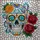 Día de Muertos Sugar Skull Marigold Flowers Roses - Holiday Decor Gift Stained Glass Suncatcher - 5