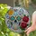 Día de Muertos Sugar Skull Marigold Flowers Roses - Holiday Decor Gift Stained Glass Suncatcher - 2
