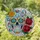 Día de Muertos Sugar Skull Marigold Flowers Roses - Holiday Decor Gift Stained Glass Suncatcher - 1
