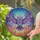 Majestic Owl Dreamcatcher Celestial Twilight - Home Decor Gift for Owl Lover Stained Glass Suncatcher - 2