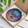 Majestic Owl Dreamcatcher Celestial Twilight - Home Decor Gift for Owl Lover Stained Glass Suncatcher - 3