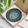 Wolf Head Third Eye Halo Mandala Celtic Knot Home Decor Wildlife Gift Stained Glass Suncatcher - 3