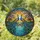 Majestic Peacocks Tropical Sunset Landscape - Wildlife Lover Home Decor Gift Stained Glass Suncatcher - 1