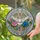 White Dove Cross Roses Mandala - Spiritual Home Decor Gift for Bird and Rose Lovers Stained Glass Suncatcher - 2