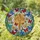 Stained Glass Christian Cross Butterflies Luminous Sky - Religious Home Decor Gift Stained Glass Suncatcher - 1