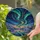 Aurora Borealis Snow Mountains Lake Twilight Night Sky - Home Decor Gift Stained Glass Suncatcher - 2