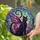 Black Cat Butterfly Wings Celestial Nebula - Home Decor Gift for Cat Lover Stained Glass Suncatcher - 2