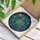 Celestial Suns Moons Stars Planets Hearts - Cosmic Lover Home Decor Gift Stained Glass Suncatcher - 3