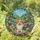 Smiling Corgi Dog Stained Glass Garden - Home Decor Gift for Dog Lover Stained Glass Suncatcher - 1